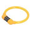 Keenso 4 Digit Combination Quality Cable Lock, Lock Cable High Security 4?Digit Number Cable Locks for Cycling Outdoors(Orange) Other Cycling Other Cycling view 1