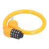 Keenso 4 Digit Combination Quality Cable Lock, Lock Cable High Security 4?Digit Number Cable Locks for Cycling Outdoors(Orange) Other Cycling Other Cycling view 4