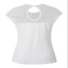 1950s Vintage Retro Miss Fancy Top Rockabilly Pinup (US10, White) view 2