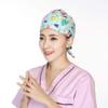 2 Pieces Working Hat Meals Hat Dinosaur Cuisine Hat Van Danakya V-Up Kitchen Food Factory Work for Clean Hair Breathable Lightweight Cloth Unisex - Green view 2