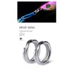 100PCs Stainless Steel Split Rings, Double-Layer Flattening Ring Lure Bait Circle, 25-350LB Saltwater Freshwater Line Lure Connectors Double Snap Super Strong Solid Circle Tackle Leader (9#) view 4