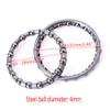 4 PCS Bike Headset Caged Ball Bearing Frame Front Fork Rear Pearl Retainers Race Cycling Headset Bearing Bicycle Parts view 3