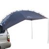 Tailgate Tent for Car Shade Awning Tent Auto Canopy Roof Top Sun Protection Waterproof for SUV MPV Hatchback Minivan Camping Picnic Large 11.5 * 7.9Ft (Gray) view 1