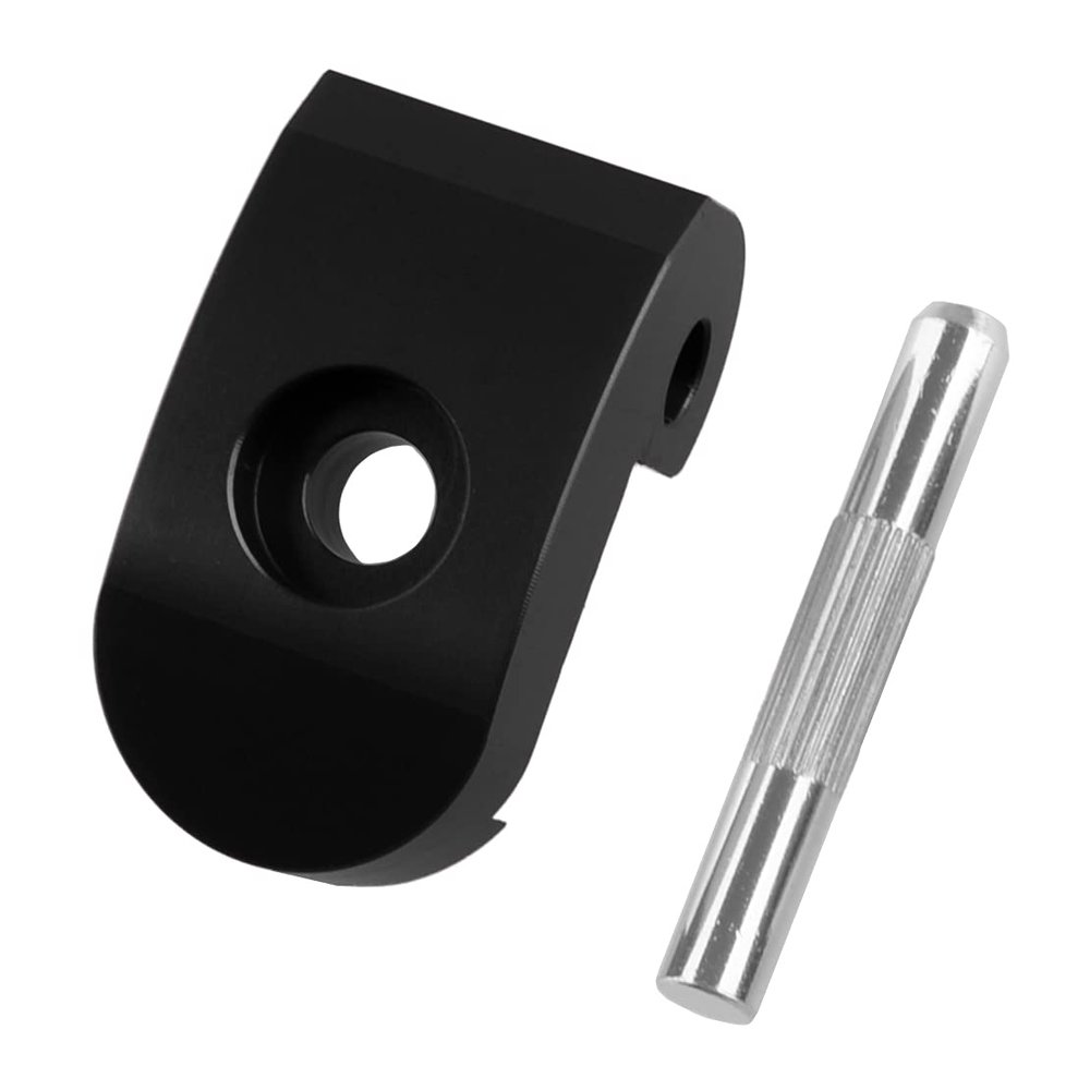 ciciTree Scooter Reinforced Folding Hook Lock Hinge Latch Buckle Locking Shaft Pin Fit for Xiaomi M365 / M365 Pro Black