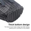 Bike Basket for Small Bicycle Cute Good Looking Baskets for Bike to Place Belongings Bicycle Basket Accessories with Leather Belt Easy to Attach Bicycle Front Handlebar Bicycle Basket Black view 4