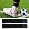 OUKENS Shin Guard Straps, Adjustable Soccer Shin Guard Strap with Anti-Slip Design, Elastic Shinguard Belt for Sports - Secure & Comfortable Shin Defender for Football, MMA, Running view 4