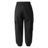 Agoky Boys' Cargo Jogger Pants Hip Hop Jazz Dance Trousers Elastic Waist Casual Sports Sweatpants with Pockets Black 10 Years view 3