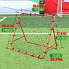 Hua Soccer Goals Portable Outdoor Garden Football Training Gate, Steel Football Goal, Football Training Rebound Goal with Pop-up Net, Easy to Install view 2