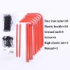 Hua Soccer Goals Portable Outdoor Garden Football Training Gate, Steel Football Goal, Football Training Rebound Goal with Pop-up Net, Easy to Install view 4