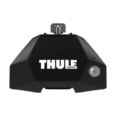 Thule Evo Fixpoint Foot for Vehicles Four-Pack Black Black One-Size, nica
