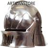 ARTIZANSTORE Medieval Gothic Sallet Helmet - Metallic Finish Armour view 3