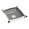 VIGAN Foldable PU Leather Desktop Storage Tray For Coin Trinket Multifunctional Home Decoration Accessories Organizer (S:18CMX4CM) view 1
