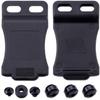 [10PCS] XCLIP IWB Belt Clip Attachment for KYDEX Gun Holsters & Knife Sheaths  (Fits 1.50 Inch Belts) - (Adjustable Mount) - Made in U.S.A. - Mounting Hardware Included view 1