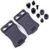 [10PCS] XCLIP IWB Belt Clip Attachment for KYDEX Gun Holsters & Knife Sheaths  (Fits 1.50 Inch Belts) - (Adjustable Mount) - Made in U.S.A. - Mounting Hardware Included view 4