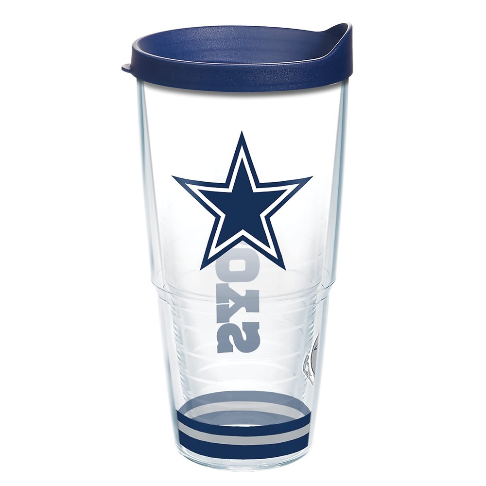 Tervis NFL Dallas Cowboys - Arctic Made in USA Double Walled Insulated Tumbler Travel Cup Keeps Drinks Cold & Hot, 24oz, Classic