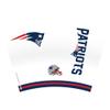Tervis Made in USA Double Walled NFL New England Patriots Arctic Insulated Tumbler Cup Keeps Drinks Cold & Hot, 24oz, Clear view 2