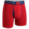 2UNDR Folds of Honor Swing Shift 6" Boxer Brief (FOH Red, Medium) view 1