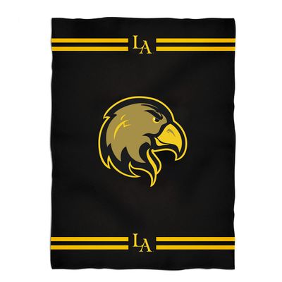 College Blanket, Officially Licensed Cal State LA Golden Eagles, Warm & Lightweight Throw Measuring 40" X 58" from
