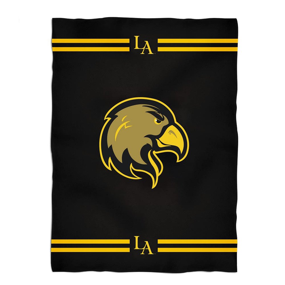 College Blanket, Officially Licensed Cal State LA Golden Eagles, Warm & Lightweight Throw Measuring 40" X 58" from
