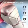 Hayabusa T3 Boxing Gloves for Men and Women Wrist and Knuckle Protection, Dual-X Hook and Loop Closure, Splinted Wrist Support, 5 Layer Foam Knuckle Padding - Rose Gold, 16oz view 2