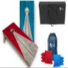 Tailgating Pros Pyramid Tournament Grade Cornhole Board Set w/LED Ring Lights, Carrying Case, & Bags - 4'x2' Regulation Cornhole Game view 1