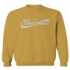 0136. Workout Graphic I Love Burpees Gym Lift Fitness Men's Crewneck Sweatshirt (Gold Medium) view 1