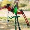 Cannon Sports Archery Ground Quiver Holds Bow and Arrows - 24 Inches High Steel Archery Bow and Arrow Holder Easy to Install Lightweight Portable Design Arrow Stand view 3
