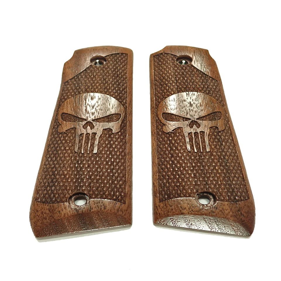 Walnut Punisher #2 Ruger Mark IV 22/45 Grips