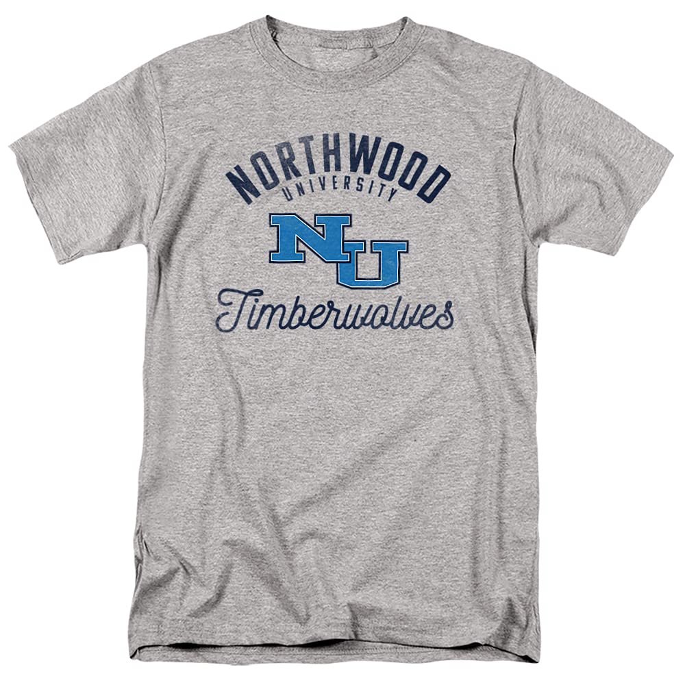Northwood University Official Timberwolves Unisex Adult T-Shirt, Timberwolves, 5X-Large
