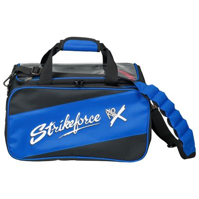 Strikeforce Fast Bowling Ball Double Tote Black/Royal