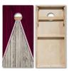 Tailgating Pros Pyramid Tournament Grade Cornhole Board Set w/LED Ring Lights, Carrying Case, & Bags - 4'x2' Regulation Cornhole Game view 2