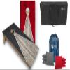 Tailgating Pros Pyramid Tournament Grade Cornhole Board Set w/LED Ring Lights, Carrying Case, & Bags - 4'x2' Regulation Cornhole Game view 1