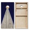 Tailgating Pros Pyramid Tournament Grade Cornhole Board Set w/LED Ring Lights, Carrying Case, & Bags - 4'x2' Regulation Cornhole Game view 2