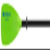 Harmony Gear Convertible SUP/Kayak Paddle - 3 Piece, Lime, 215-230 cm/74"-80" view 1