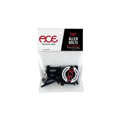 Ace Skateboard Hardware Allen 7/8" Black