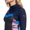 Roxy Womens 3/2 Syncro Back Zip GBS Wetsuit (Navy Nights/Yacht Blue, 4) view 4