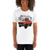 1971 Chevy Blazer K5 American Patriotic Short-Sleeve Unisex T-Shirt White view 3