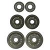 Ader Olympic 2'' Gray Plates- 1.25lb+5lb+10lb view 1
