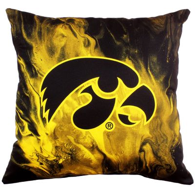 Iowa Hawkeyes 2 Sided Color Swept Decorative Pillow, 16", Made in The USA