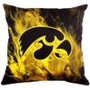 Iowa Hawkeyes 2 Sided Color Swept Decorative Pillow, 16", Made in The USA view 1
