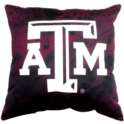 College Covers Texas A&M Aggies 2 Sided Color Swept Decorative Pillow, 16", Made in The USA