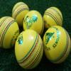 Hand Stitched Yellow Indoor Cricket Balls - Pack of 12 view 4