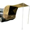 Tailgate Tent for Car Shade Awning Tent Auto Canopy Roof Top Sun Protection Waterproof UV Proof for SUV Camping Picnic Large (Brown) view 1