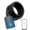 MYPIN Bluetooth Fingerprint Bike Lock, Anti-Theft, Waterproof, 1M Cable, IP65, Combination Lock, Fingerprint & Bluetooth Unlock, Heavy Duty view 1