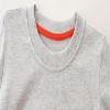 Bumeex Toddler Boy Sweatshirt Clothes,Monster and Truck Long Sleeve Shirt Top Outfit Grey 3T view 4