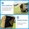 Tailgate Tent for Car Shade Awning Tent Auto Canopy Roof Top Sun Protection Waterproof UV Proof for SUV Camping Picnic Large (Black) view 4