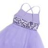 Agoky Kids Girls Sequined Ballet Dance Dress Lyrical Dance Costume Camisole Gymnastic Leotard Skirt with Tutu Dress Dancewear Purple 12-14 view 4