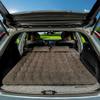 SUV Air Mattress, Inflatable SUV Mattress Bottle and Phone Holder Thickened Flocking & PVC Surface Car Air Mattress with Electric Air Pump Travel Mattress for Car Camping Road Trip (Black) view 1