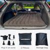 SUV Air Mattress, Inflatable SUV Mattress Bottle and Phone Holder Thickened Flocking & PVC Surface Car Air Mattress with Electric Air Pump Travel Mattress for Car Camping Road Trip (Black) view 4