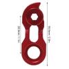 Derailleur Hanger Extender, Rear Derailleur Hanger Extension for Mountain and Road Bikes 34T-52T red view 3